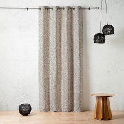 Rideau à œillets Marsala taupe - 140x260cm - Linder - 548-28-10207-375