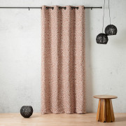 Rideau à œillets Marsala marron fauve - 140x260cm - Linder - 548-50-10207-375