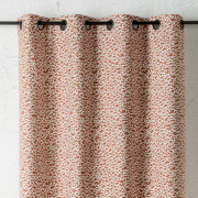 Rideau à œillets Marsala marron fauve - 140x260cm - Linder - 548-50-10207-375