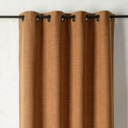 Rideau à œillets Adélie orange brûlée - 135x260cm - Linder - 1940-55-375