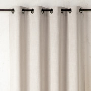 Rideau à œillets Bélinda blanc craie - 145x240cm - Linder - 1941-11-375