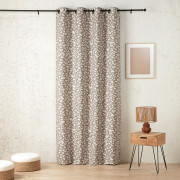 Rideau à œillets Bouleau taupe clair - 140x240cm - Linder - 1928-28-10206-375