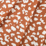 Rideau à œillets Bouleau orange fauve - 140x240cm - Linder - 1928-35-10206-375