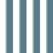 Papier peint vinyle sur intissé Rayures bleu vert - Inspire - Ugépa - M81801