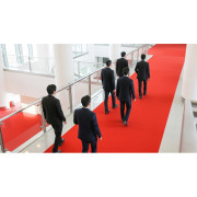 Moquette Aiguilletée - Vanessa rouge - Orotex - rouleau 4M