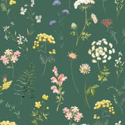 Papier peint intissé Herbier Prairie vert - Ugépa - M38914