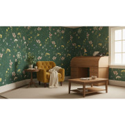 Papier peint intissé Herbier Prairie vert - Ugépa - M38914