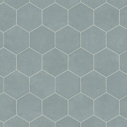 Sol PVC - Nîmes 770M Carrelage Hexagone gris - Optima Evasion - BEAUFLOR - rouleau 3M