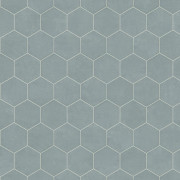 Sol PVC - Nîmes 770M Carrelage Hexagone gris - Optima Evasion - BEAUFLOR - rouleau 3M