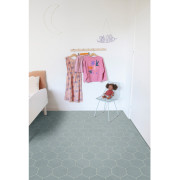 Sol PVC - Nîmes 770M Carrelage Hexagone gris - Optima Evasion - BEAUFLOR - rouleau 3M