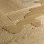 Sol Stratifié - Bâton Rompu Chevron Chêne carbone -  IMD8245 - Impressive Design - QUICK STEP