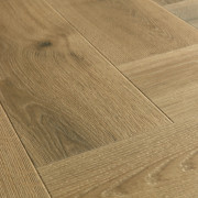 Sol Stratifié - Bâton Rompu Chevron Chêne carbone -  IMD8245 - Impressive Design - QUICK STEP