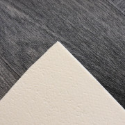Sol PVC - Marilyn 599 - Parquet chevron noir gris - Bingo - Essential - IVC - rouleau 4M
