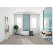 Sol PVC - Leone Powder - béton gris taupe - Primetex - GERFLOR - rouleau 4M