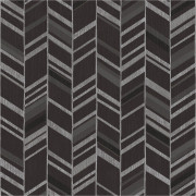 Papier peint intissé Chevron 3D noir - Spécial FX 2 - Lutèce - G67716