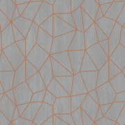 Papier peint intissé Prisme or cuivré - Spécial FX 2 - Lutèce - G67701