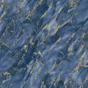Papier peint intissé Marbre bleu or - Spécial FX 2 - Lutèce - G68093