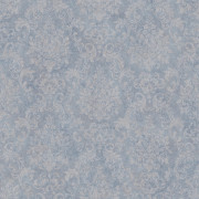 Papier peint intissé Damassée gris bleuté - Spécial FX 2 - Lutèce - G68088
