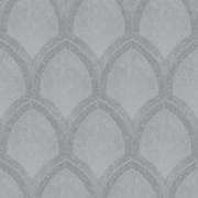 Papier peint intissé Art Déco Ogive gris - Spécial FX 2 - Lutèce - G68086