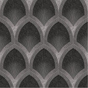 Papier peint intissé Art Déco Ogive gris - Spécial FX 2 - Lutèce - G68084