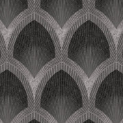 Papier peint intissé Art Déco Ogive gris - Spécial FX 2 - Lutèce - G68084