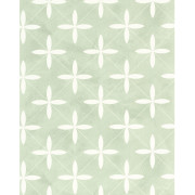 Papier peint intissé Cement Tiles vert d'eau - Kitchen Box - Caselio - KBO106900746