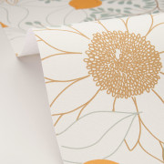 Papier peint intissé Sunflower vert d'eau - Kitchen Box - Caselio - KBO106880724