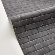 Papier peint intissé Be Free gris anthracite - Kitchen Box - Caselio - KBO103299090