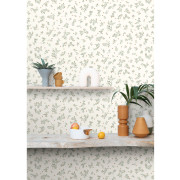 Papier peint intissé Callisto vert orange - Kitchen Box - Caselio - KBO103647032