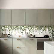 Frise XXL papier peint intissé Waterfalls vert - Kitchen Box - Caselio - KBO106950723