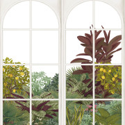 Panoramique intissé Verdant Cascade multicolore - 212X250cm - Kitchen Box - Caselio - KBO106927225