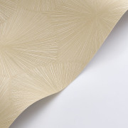 Papier peint vinyle sur intissé Hélios beige sable - Solaris - Casadeco - SOLA201871473