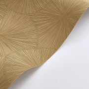 Papier peint vinyle sur intissé Hélios camel - Solaris - Casadeco - SOLA201872612