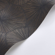 Papier peint vinyle sur intissé Hélios bleu encre - Solaris - Casadeco - SOLA201876810