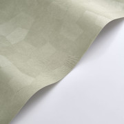 Papier peint vinyle sur intissé Sélène vert sauge - Solaris - Casadeco - SOLA201897202