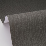 Papier peint vinyle sur intissé Incrusta noir - Woodline - Caselio - WOD106819099