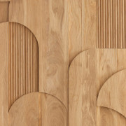 Panoramique intissé Tassea beige - 250X250cm - Woodline - Caselio - WOD106861006