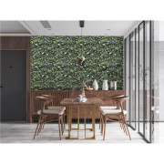 Papier peint vinyle sur intissé Illusion Mur Végétal vert - Illusion - Ugépa - M89104
