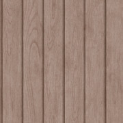 Papier peint vinyle sur intissé Trompe l'œil Latte de bois chêne marron - Illusion - Ugépa - M89808