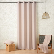 Rideau à œillets vertus apaisantes Relax CBD écru - 140x260cm - Linder - 526-29-375