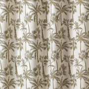 Rideau à œillets Palmier vert palmeraie - 140x240cm - Linder - 548-85-10211-375