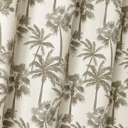Rideau à œillets Palmier vert palmeraie - 140x240cm - Linder - 548-85-10211-375