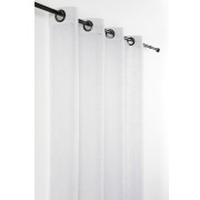 Rideau voilage à œillets Sirène blanc nacré - 140x280cm - Linder - 251-11-78310-375