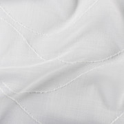 Rideau voilage à œillets Sirène blanc nacré - 140x280cm - Linder - 251-11-78310-375