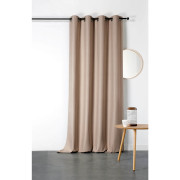 Rideau à œillets Boréal gris perle - 140x260cm - Linder - 554-20-375