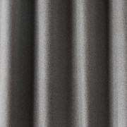 Rideau à œillets Boréal gris - 140x260cm - Linder - 554-90-375