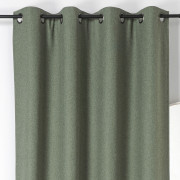 Rideau à œillets Boréal vert de gris - 140x260cm - Linder - 554-83-375