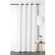 Rideau à œillets Boréal blanc - 140x260cm - Linder - 554-10-375