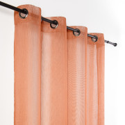 Rideau voilage à œillets Bohème rose cuivré - 150x280cm - Linder - 897-60-375