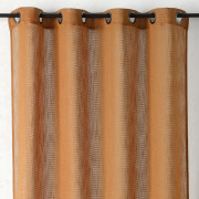 Rideau voilage à œillets Sperone jaune épicé - 140x260cm - Linder - 898-39-375